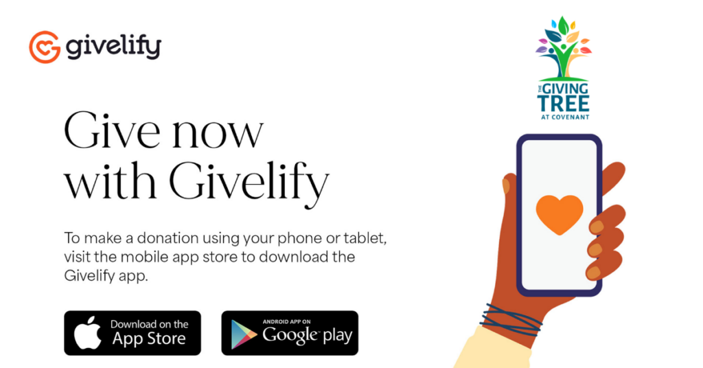 givelify donation giving tree